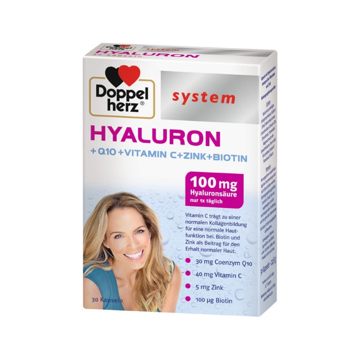 Doppelherz system HYALURON, 30 pc Capsules