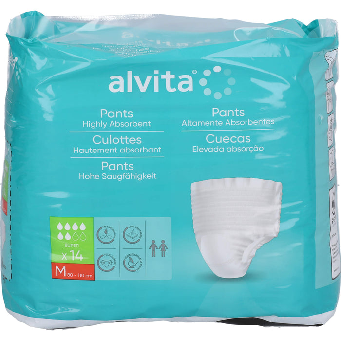alvita Inkontinenzpants Super Medium, 14 St 