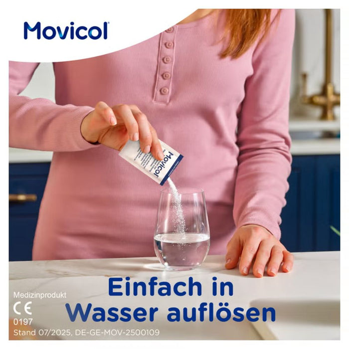 MOVICOL, Pulver zur Herstellung einer Lösung zum Einnehmen gegen Verstopfung, 50 St. Beutel