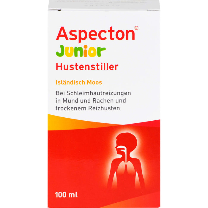 Aspecton Junior Hustenstiller Isländisch Moos Saft, 100.0 ml Lösung