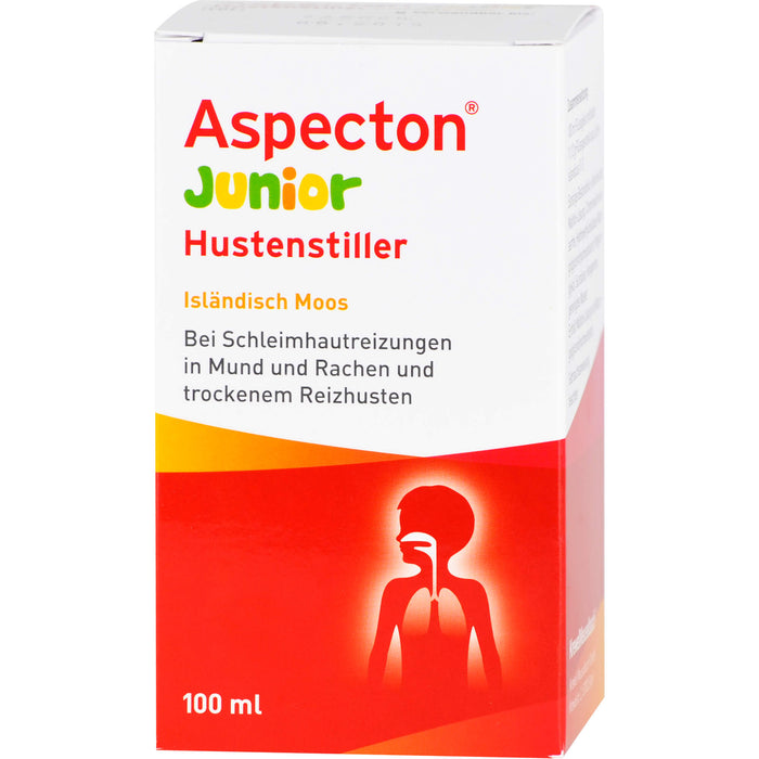 Aspecton Junior Hustenstiller Isländisch Moos Saft, 100.0 ml Lösung