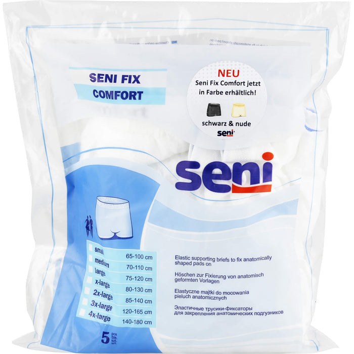 Seni Fix Comfort Fixierhosen Gr. XL, 5 St. Fixierhosen