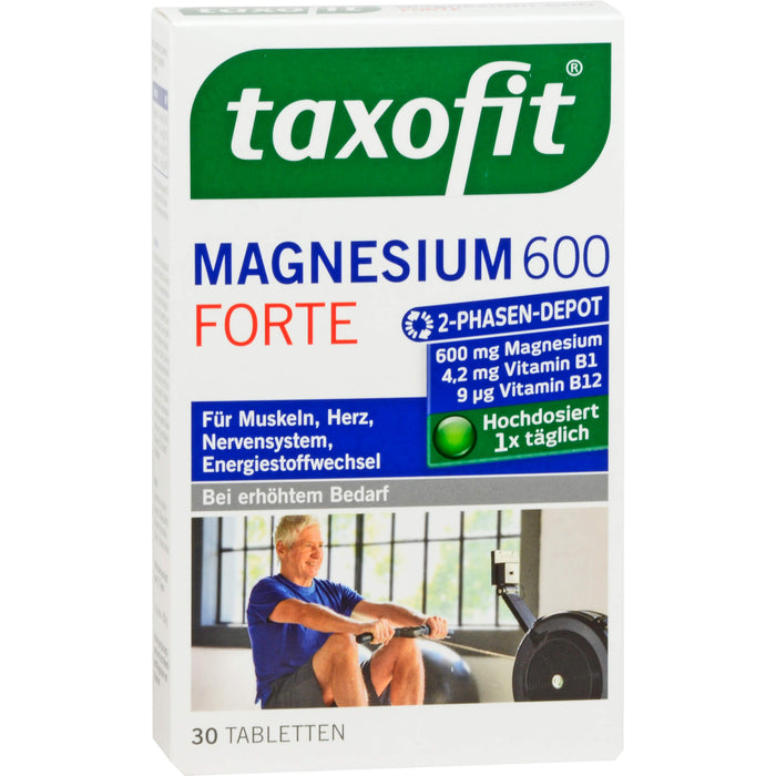 Taxofit Magnesium 600 Forte Depot Tabletten, 30 St. Tabletten