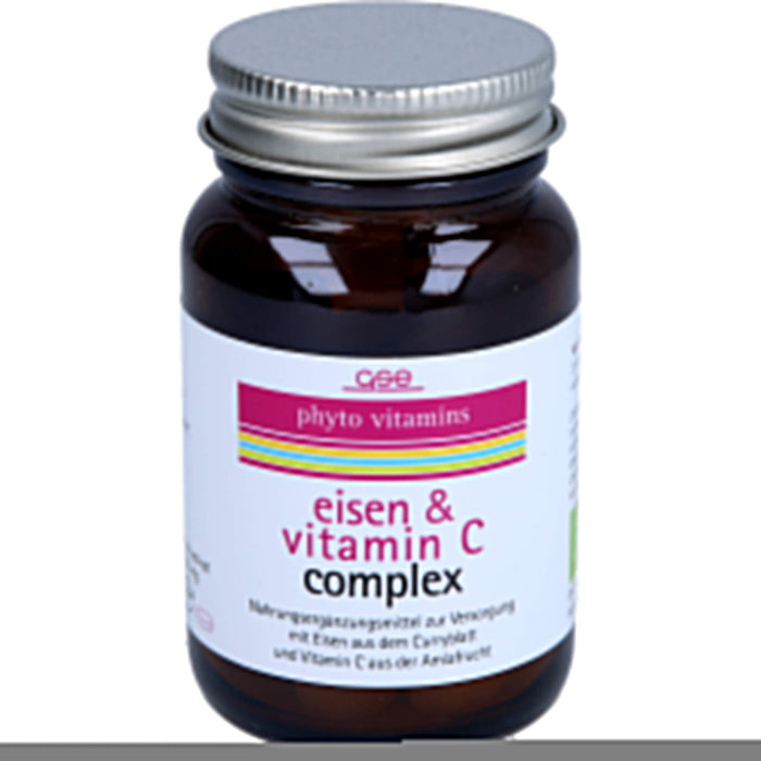 phyto vitamins Eisen und Vitamin C Complex Bio, 60 pcs. Tablets