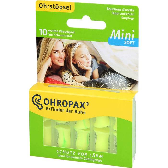 OHROPAX Mini Soft Schaumstoff-Stöpsel, 10.0 St. Ohrstöpsel