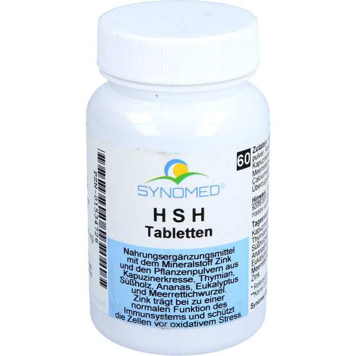 SYNOMED HSH Tabletten, 60 St. Tabletten