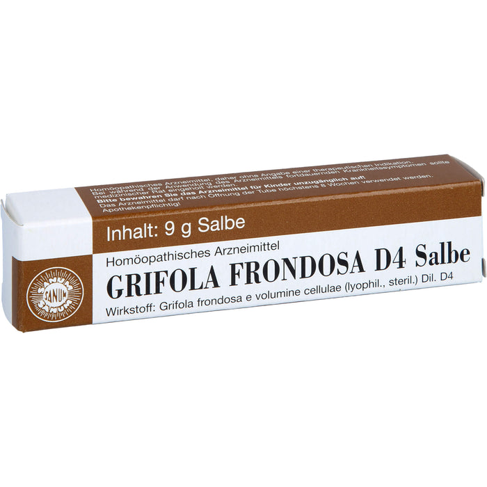 SANUM-KEHLBECK Grifola frondosa D4 Salbe, 9 g Ointment