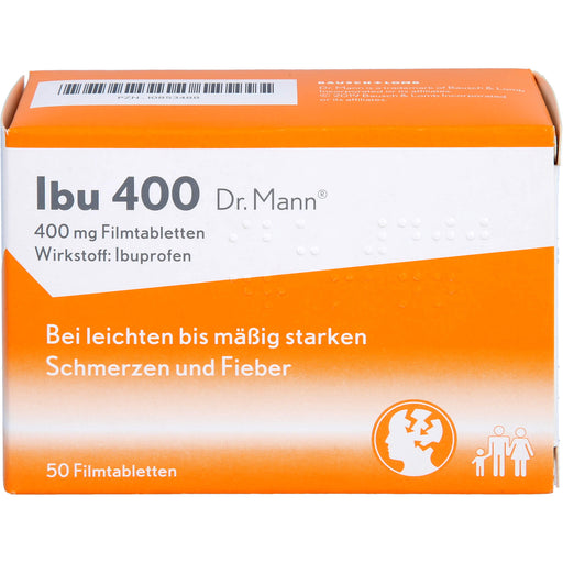 Ibu 400 Dr. Mann, 50 St. Tabletten