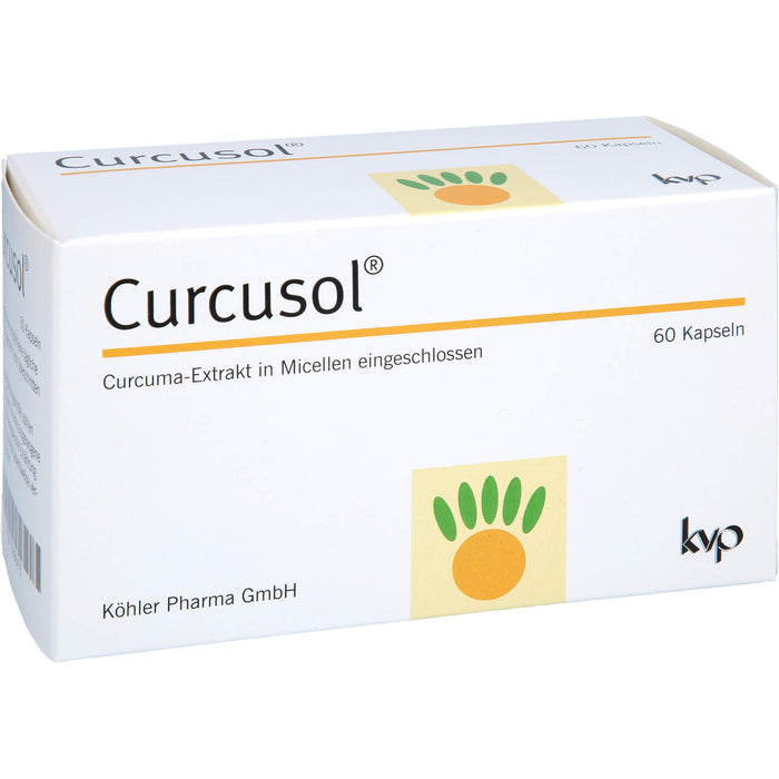 Curcusol Curcuma-Extrakt Kapseln, 60 pcs. Capsules