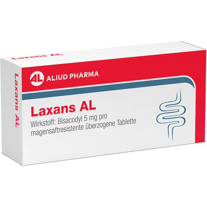 Laxans AL, magensaftresistente überzogene Tabletten, 10 pc Tablettes