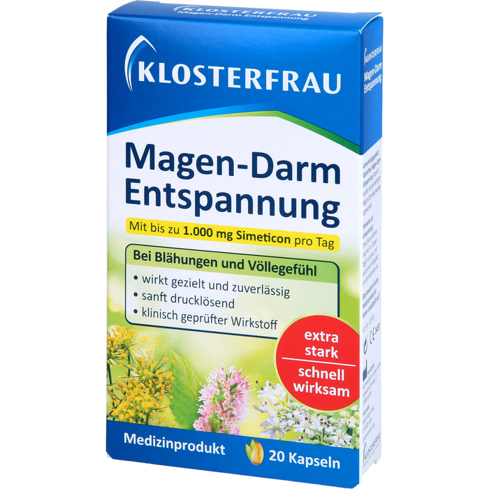 Klosterfrau Magen-Darm Entspannungs-Kapseln, 20.0 St. Kapseln