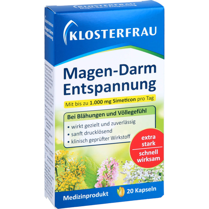 Klosterfrau Magen-Darm Entspannungs-Kapseln, 20.0 St. Kapseln