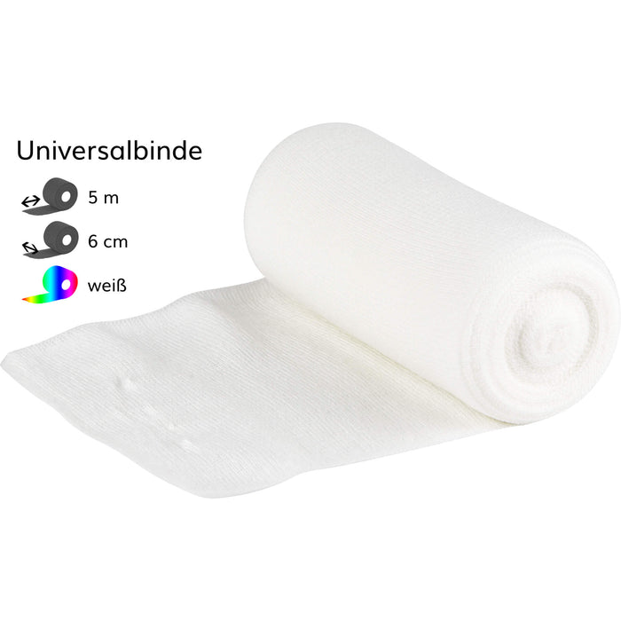 Lenkelast Universalbinde 6cmx5m einzeln verpackt, 1 St BIN