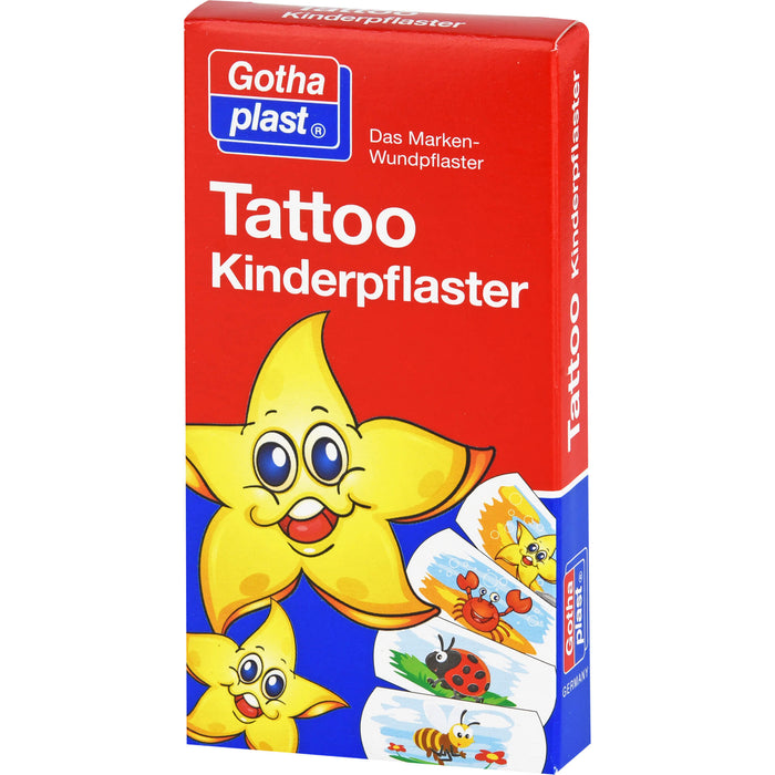 Gothaplast Tattoo Kinderpflaster, 8 St. Pflaster