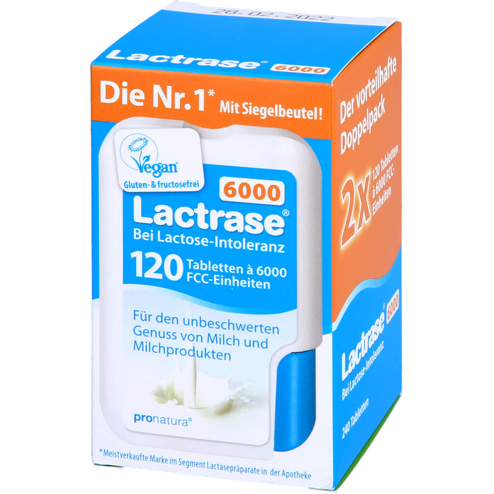 Lactrase 6000 Tabletten, 240 St. Tabletten