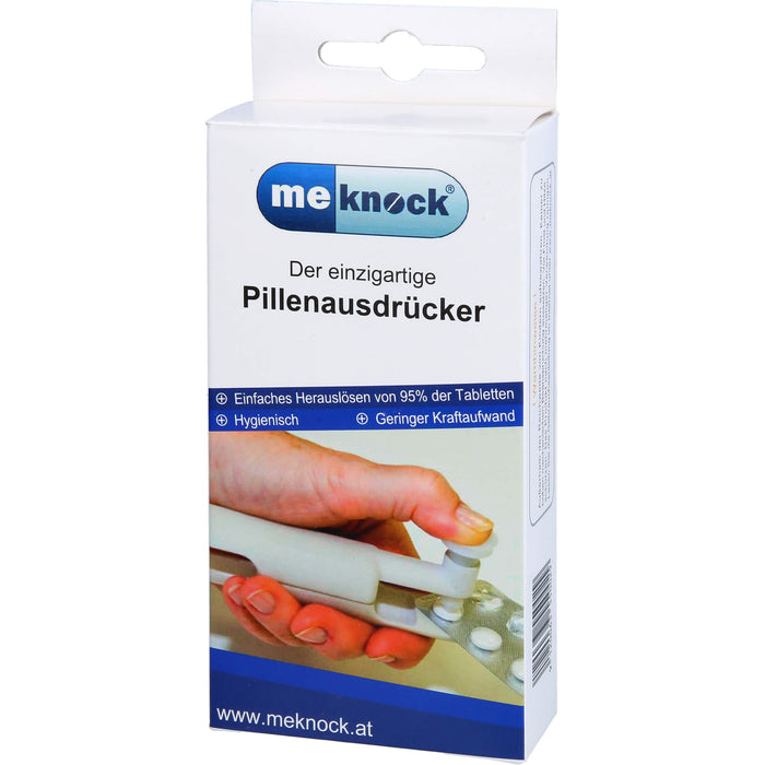Megadent Deflogrip Blister-Ausdrückhilfe Pillenausdrücker Tabletten mühelos aus Blister entnehmen, 1 St. Gerät