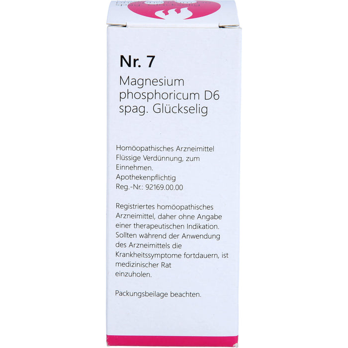 PHÖNIX Nr. 7 Magnesium phosphoricum D6 spag. Glückselig Lösung, 50 ml Lösung