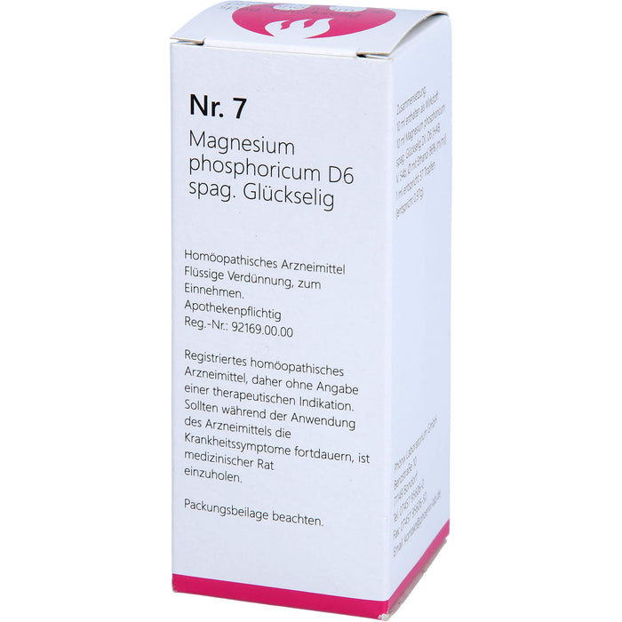 PHÖNIX Nr. 7 Magnesium phosphoricum D6 spag. Glückselig Lösung, 50 ml Lösung