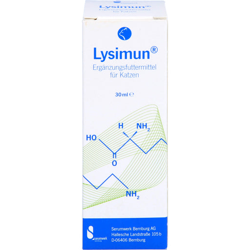 Lysimun Ergänzungsfuttermittel für Katzen, 30 ml Lösung