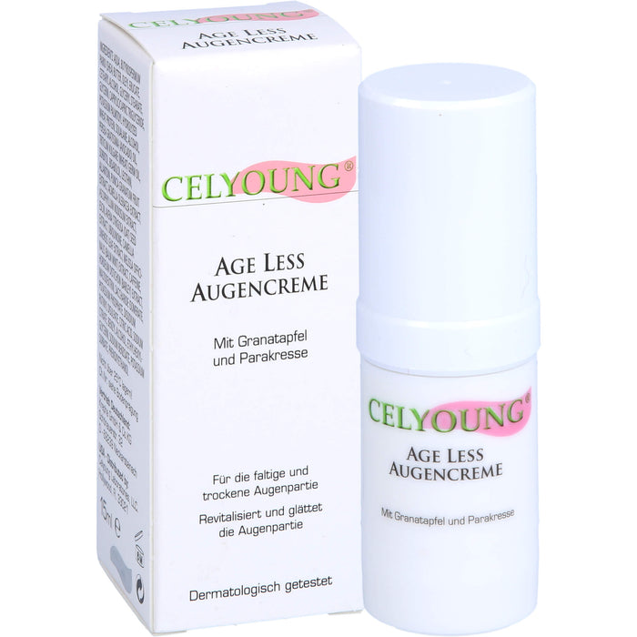 CELYOUNG Age Less Augencreme mit Granatapfel, 15 ml Creme
