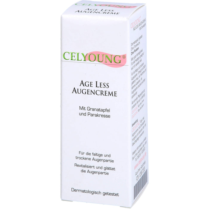 CELYOUNG Age Less Augencreme mit Granatapfel, 15 ml Cream