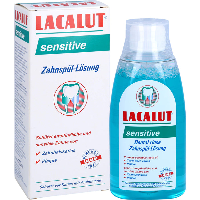 Lacalut sensitive Zahnspül-Lösung, 300 ml MUW