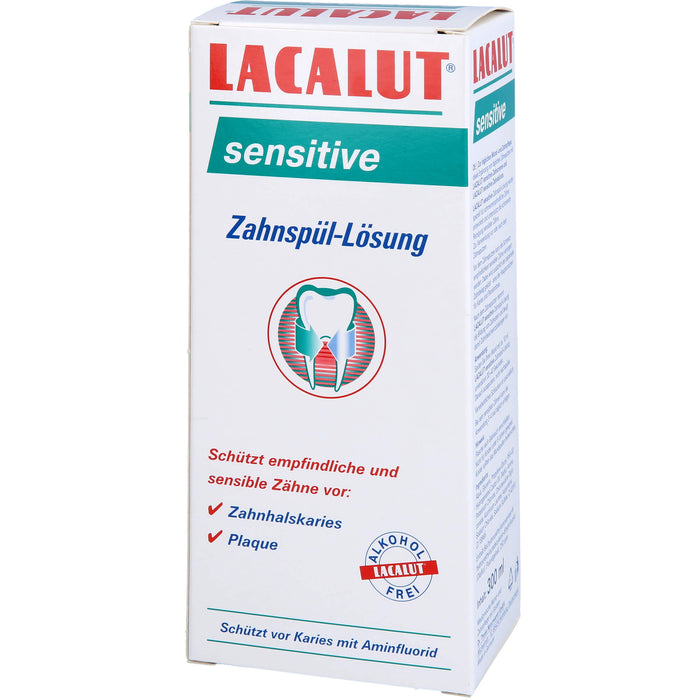 Lacalut sensitive Zahnspül-Lösung, 300 ml MUW