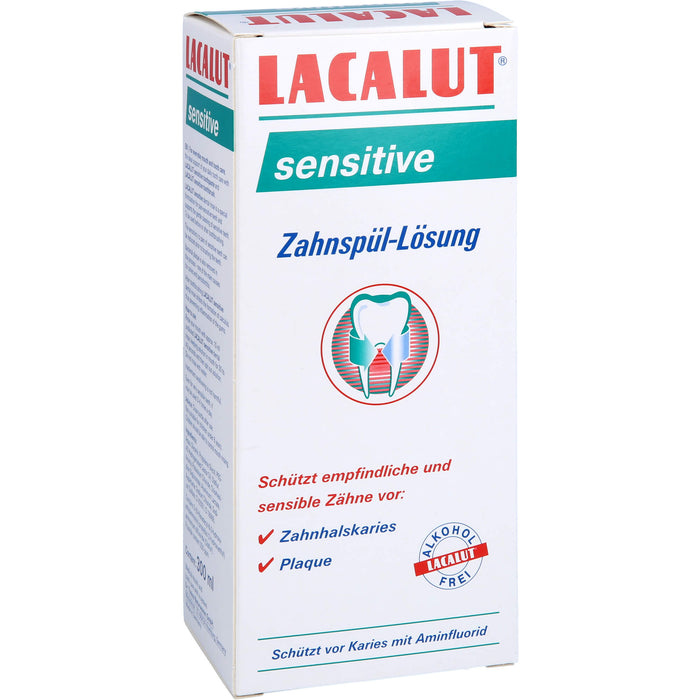 Lacalut sensitive Zahnspül-Lösung, 300 ml MUW