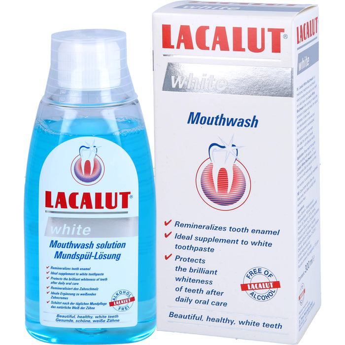 Lacalut white Mundspül-Lösung, 300 ml Solution