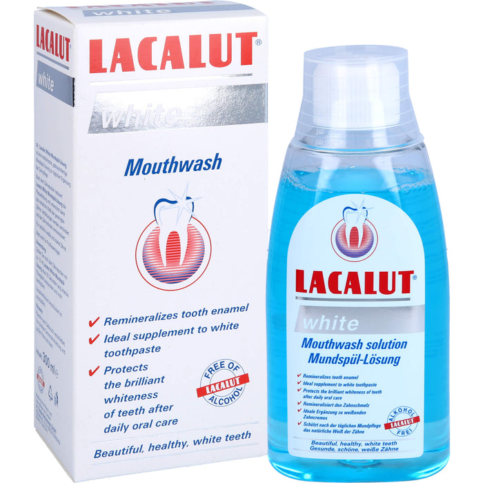 Lacalut white Mundspül-Lösung, 300 ml Solution