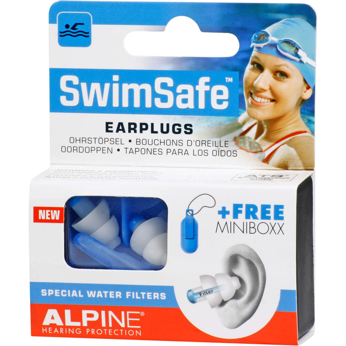 Alpine SwimSafe Ohrstöpsel, 2 pc Bouchons d'oreilles