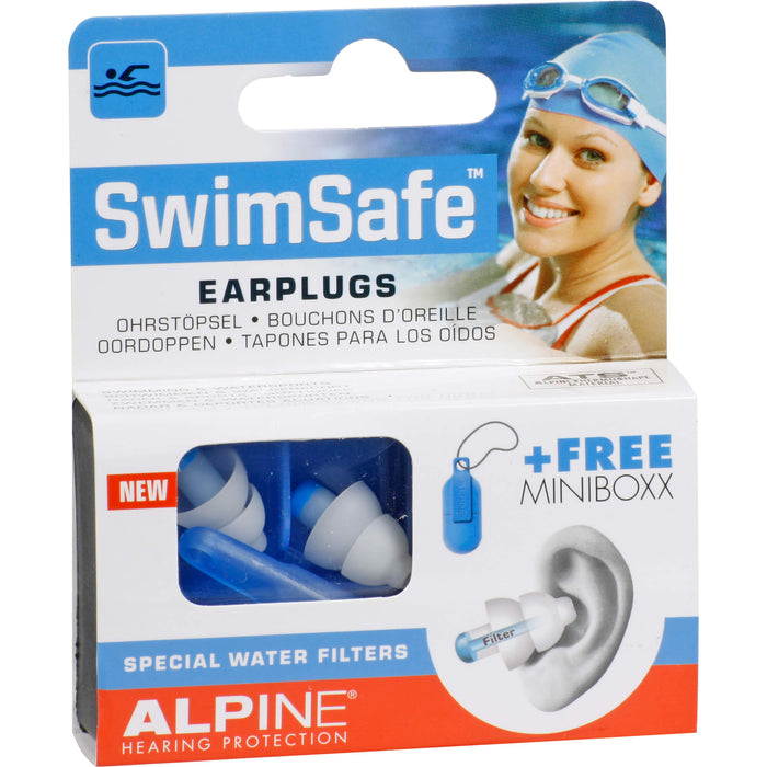 Alpine SwimSafe Ohrstöpsel, 2 pc Bouchons d'oreilles