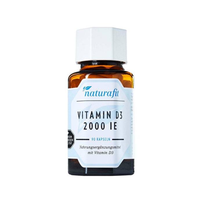 naturafit Vitamin D3 2000 IE Kapseln, 90 St. Kapseln