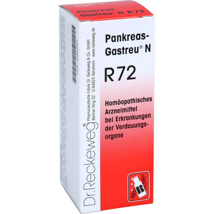 Pankreas-Gastreu N R72 Tropf., 50 ml Solution