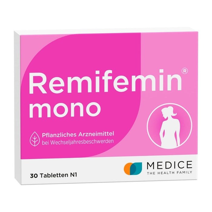 Remifemin mono Tabletten bei Wechseljahresbeschwerden, 30 St. Tabletten