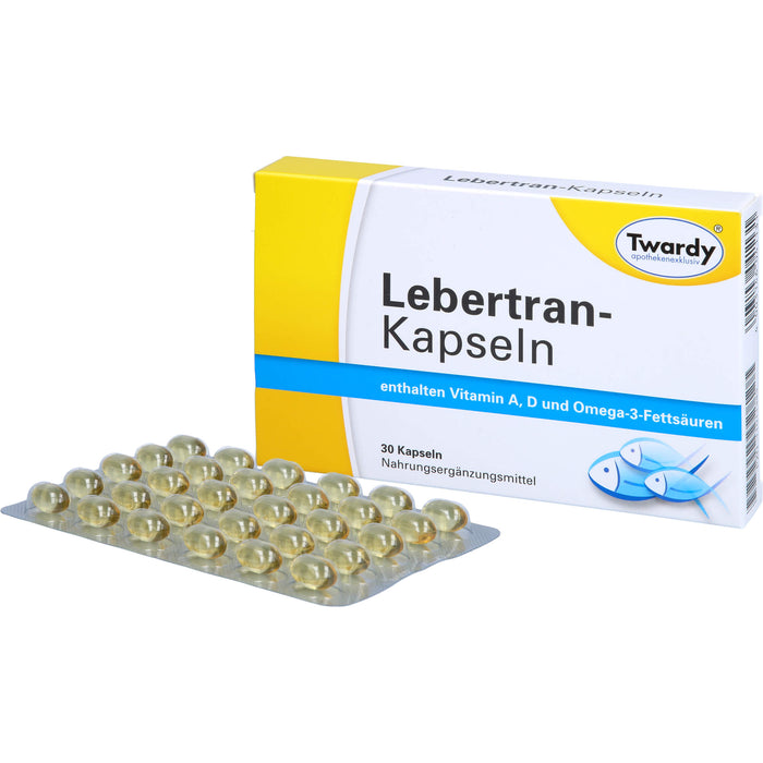 Twardy Lebertran-Kapseln, 30 pcs. Capsules