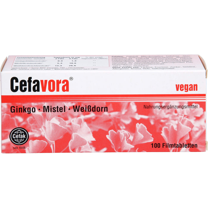 CEFAVORA, 100 St FTA