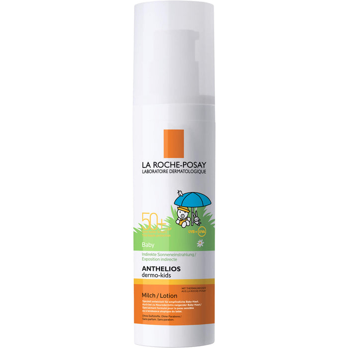La Roche-Posay Anthelios Dermo-Kids LSF 50+ Baby-Milch hohe Verträglichkeit und extra wasserfest, 50 ml Crème