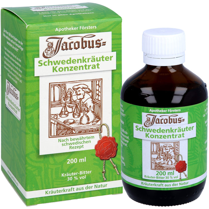 Jacobus-Schwedenkräuter Konzentrat, 200 ml Konzentrat