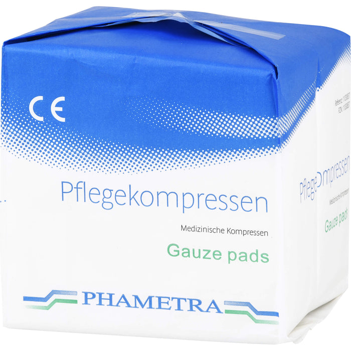 Pflegekompressen 10x10cm 4fach unsteril, 100 pcs. Compresses