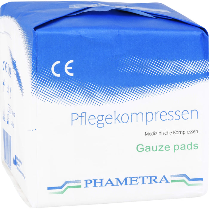 Pflegekompressen 10x10cm 4fach unsteril, 100 pcs. Compresses