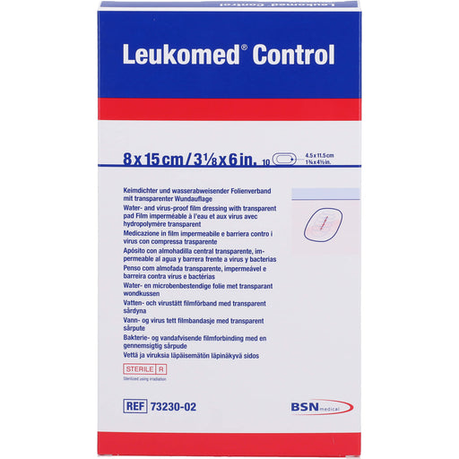 Leukomed Control 8x15cm, 10 St PFL