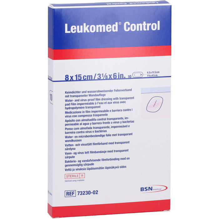 Leukomed Control 8x15cm, 10 St PFL