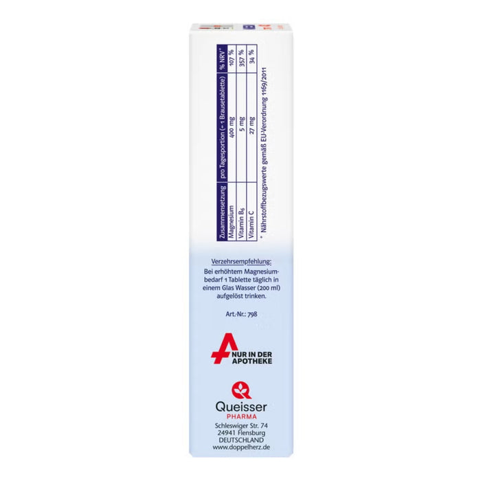 Doppelherz system MAGNESIUM 400 CITRAT, 24 pc Tablettes