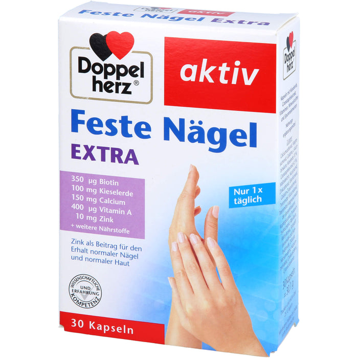 Doppelherz Feste Nägel Extra, 30 St KAP