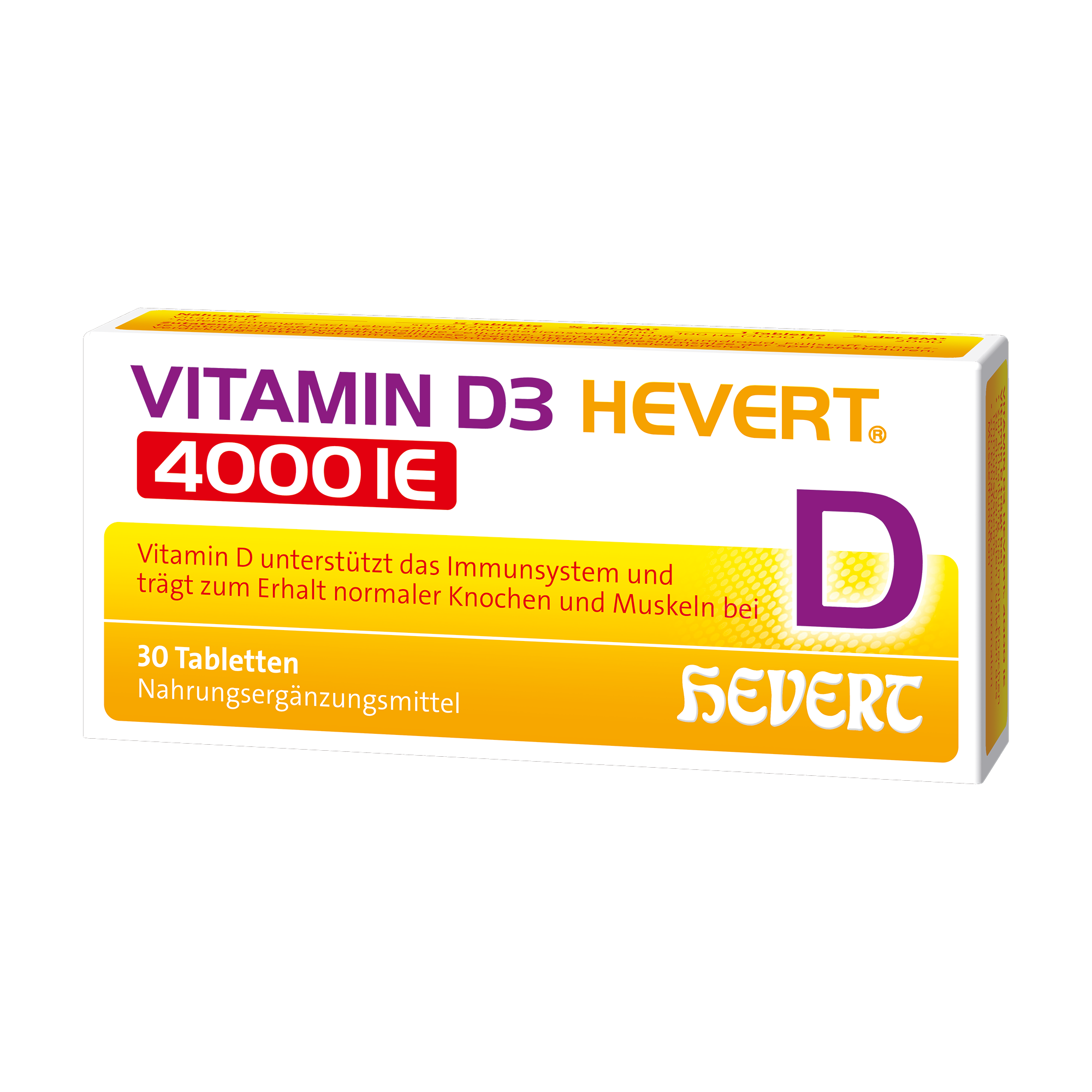 Vitamin D3 Hevert 4000 IE, 30 St. Tabletten