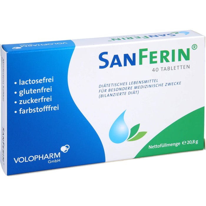 SanFerin Tabletten  stärkt auf natürliche Weise das Immunsystem und unterstützt bei der Abwehr von Bakterien, Viren und Pilzen, 40 St. Tabletten