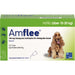 Amflee Lösung für mittelgroße Hunde, 3 St. Ampullen