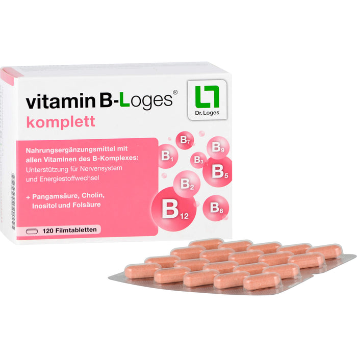 vitamin B-Loges komplett Tabletten, 120 St., 120 pcs. Tablets