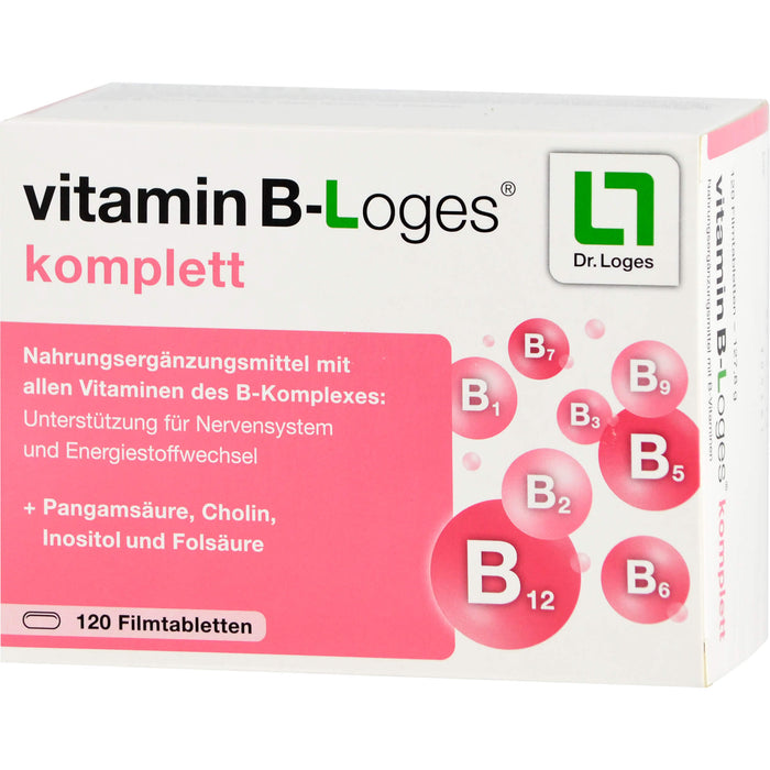 vitamin B-Loges komplett Tabletten, 120 St., 120 pc Tablettes